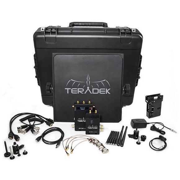 Teradek 10-0995-1G Bolt Pro 3000 Wireless Video Tx/Rx Set with 3000 Ft Range - Gold Mount SDI/HDMI