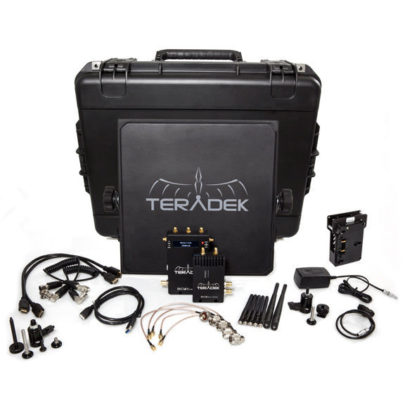 Teradek 10-0995-1V Bolt Pro 3000 Wireless Video Tx/Rx Set with 3000 Ft Range - V-Mount SDI/HDMI