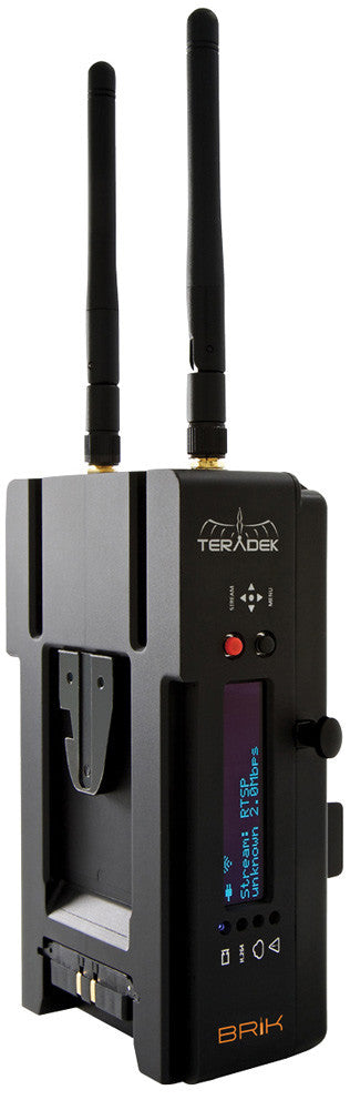 Teradek BRIK 1-Chan HD-SDI H.264 V-Mount Camera Back Encoder with Built in Wi-Fi