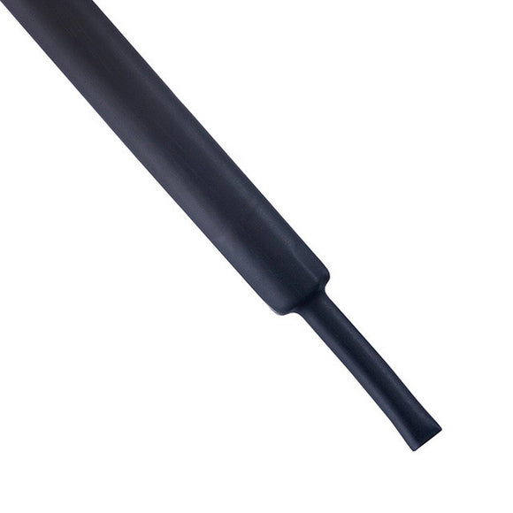 Techflex H2N0.25BK25 1/4 Inch Shrinkflex 2:1 Polyolefin Shrink Tubing - Black - 25Ft