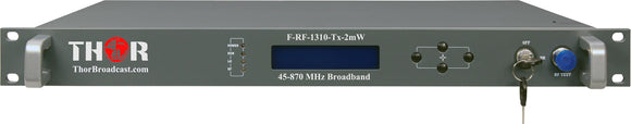 Thor F-RF-1310-Tx-2mW 2 mW CATV RF Over Fiber Transmitter 45-870 MHz