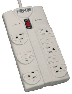 Tripplite 6 Outlets 4Ft cord 720 Joules Surge Suppressor Holds 3 Transformers