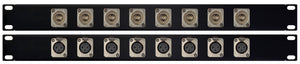 Rack Mount Patchbay 16 Port BNC-XLR F-F