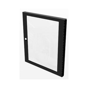 TecNec 12 RU Polycarbonate Plexiglass Door For TN-KDR Series Racks