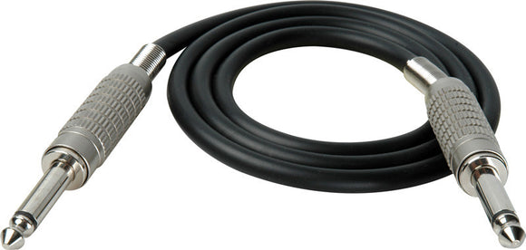 TecNec Premium 1/4in Mono Male to 1/4in Mono Male Audio Cable 10FT