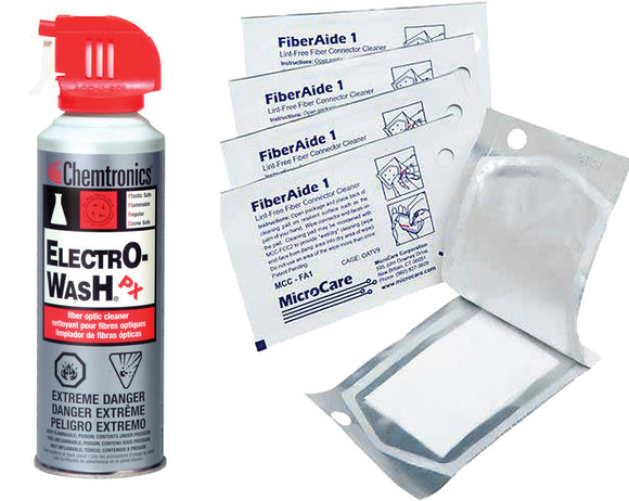 TecNec Fiber Optic Cleaning Kit