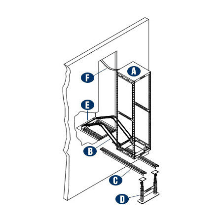 AXS Slide Out System Service Tracks (Pair) 48 1/2in Extension