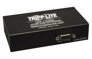 Tripp Lite B132-110A VGA with Audio over Cat5/Cat6 Extender Box-Style Repeater 1920x1440 at 60Hz Up to 1000 Feet