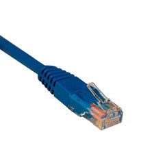 Tripp Lite N002-030-BL Cat5e 350MHz RJ45 M/M Blue Molded Patch Cable - 30 Foot