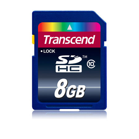 Transcend TS8GSDHC10 8 GB Secure Digital High-Capacity (SDHC) Class 10