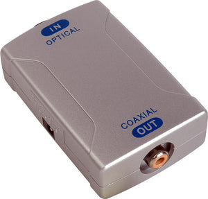 AV Tool POF-830 Optical to Coaxial Converter