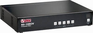 TV One S2-105CVA 5x2 Composite Video and Stereo Audio Switcher