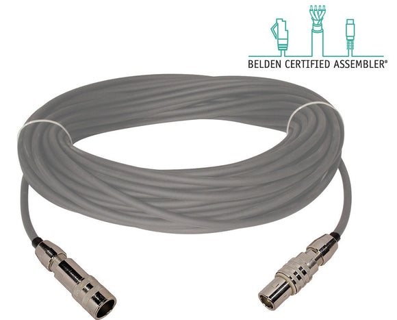 Belden 1859A Plenum Triax Cable 1000FT with Kings Connnectors