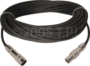 Belden 8233A Triax Cable with Trilok Male to Female Connectors 150FT