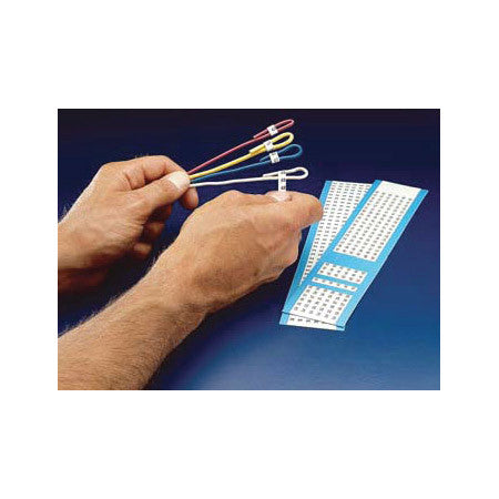 HellermannTyton Carded Adhesive Cable Markers A-Z