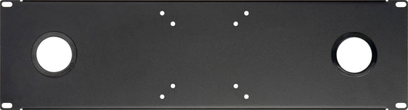 Delvcam ULCD-2 Universal LCD Rackmount Black With 2 5/8 Grommets