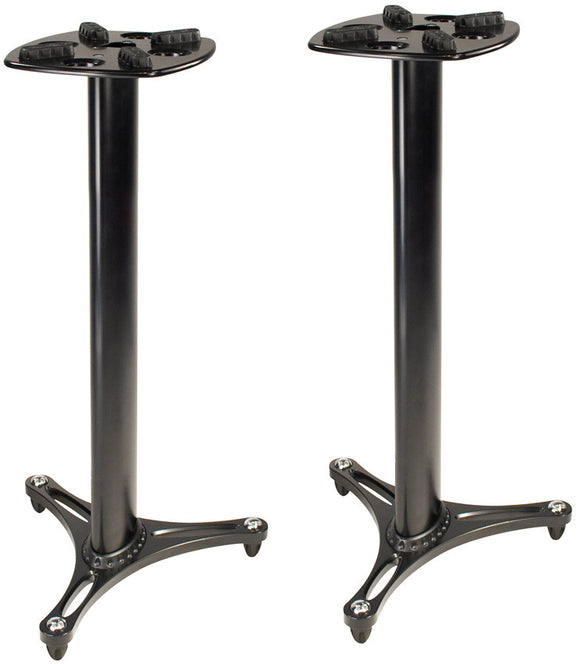 Ultimate Support MS-90-45B 45 Inch Column Studio Monitor Stand Pair