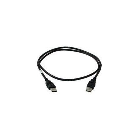 USB 2.0 A Male to A Male Cable Black 2-Meters