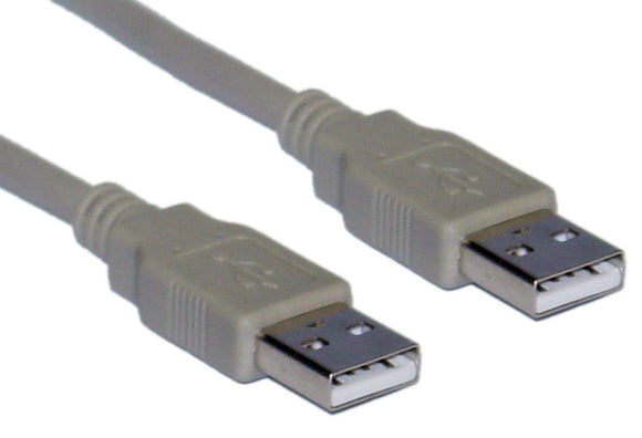 USB 2.0 Cable Type A Male to A Male 10FT