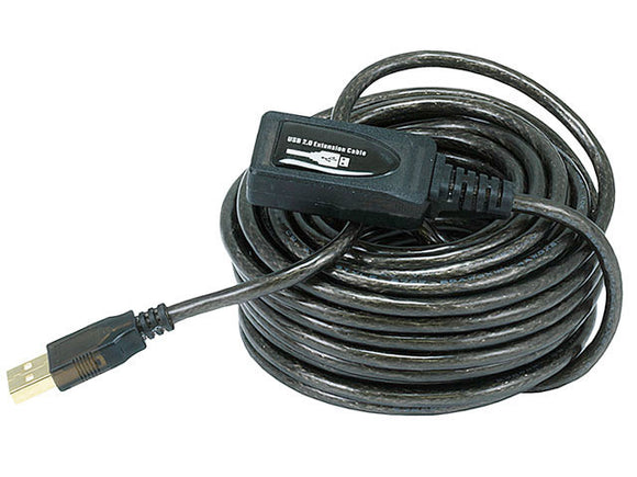 USB 2.0/1.0 Active EXTENSION Repeater Cable A Male to A Female 33FT