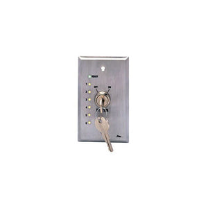 Mid-Atlantic USC-KL Remote Wallplate Keyswitch w/LED Status Indicators