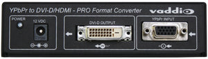 Vaddio 999-5643-000 YPbPr to DVI-D Format Converter (North America)