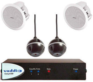 Vaddio 999-8645-000 EasyTalk USB Audio Bundles System D