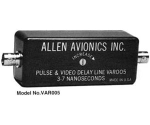 Allen Avionics Switchable Video Delay Line 0 to 256 Nanoseconds with Fine Adjust