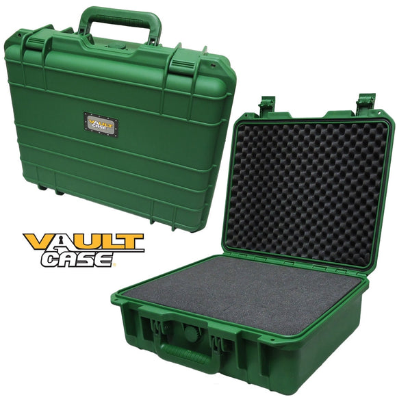 Vault Case VC-16 17x15x6.25 Inch Water Resistant Case (Green)