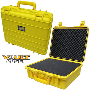 Vault Case VC-16 17x15x6.25 Inch Water Resistant Case (Yellow)