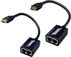 Vanco 280552 75 Foot HDMI Extender Over 2x CAT-5e Cables