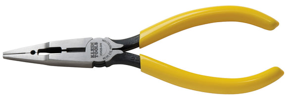 Klein Tools VDV026-049 Connector Crimping Long-Nose Pliers