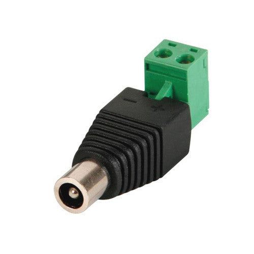 Velleman DC Plug 5.5x2.5mm Female to Screw Terminal