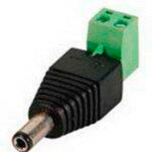 Velleman DC Plug 5.5x2.5mm Male to Screw Terminal