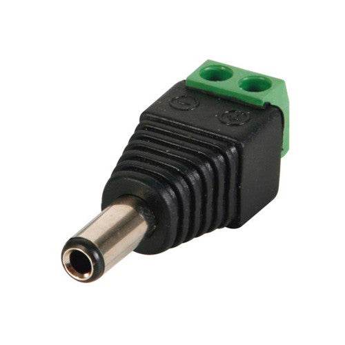 Velleman DC Plug 5.5x2.5mm Male to Screw Terminal