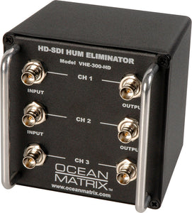 Ocean Matrix VHE-300-HD HD-SDI and SDI 3-Channel Video Hum Eliminator