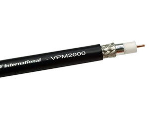 Gepco VMP2000TS HD SDI Plenum Coax Video Cable 1000FT WHITE