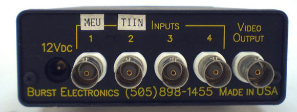 Burst VS-8X1 Vertical Interval 8x1 Active Switcher with Dual Outputs