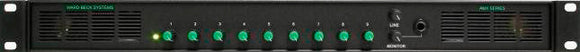 Ward-Beck AMX9A 9 Channel Hot Mic Mixer with 3-Pin Connectors