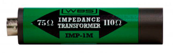 Ward-Beck IMP-1M In Line Impedance Transformer - XLR(M) to BNC