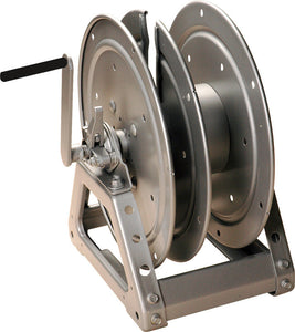 Hannay Reels C1520-17-18 Cable Reel with Slotted Divider Disc Silver