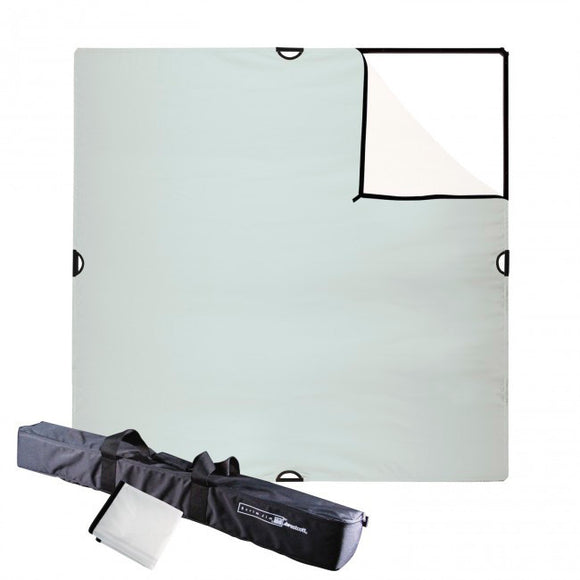 Wescott Large 72 x 72 Inch Scrim Jim and Frame Kit