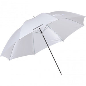 32in Optical White Satin Umbrella