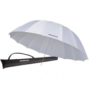 Westcott 7ft White Diffusion Parabolic Umbrella