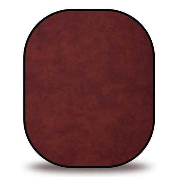 Westcott 6768 6x7 Ft. Autumn Red/Pearl Collapsible Backdrop