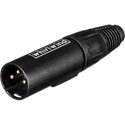 Whirlwind WI3M-BK XLR Male Connector Set BLACK - Number 1-48