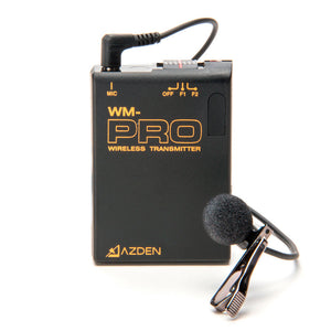 Azden WL/T-PRO Lavalier and Mic/Transmitter