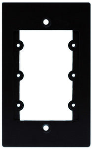 Kramer WP-FRAME-W 1-Gang Frame to hold 3 Wall Plate Inserts - White