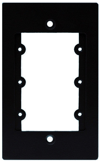 Kramer WP-FRAME-W 1-Gang Frame to hold 3 Wall Plate Inserts - White