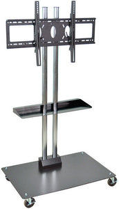 H. Wilson WPSMS62SCH-4 - 65-Inch Stationary Flat Panel TV Stand & Mount